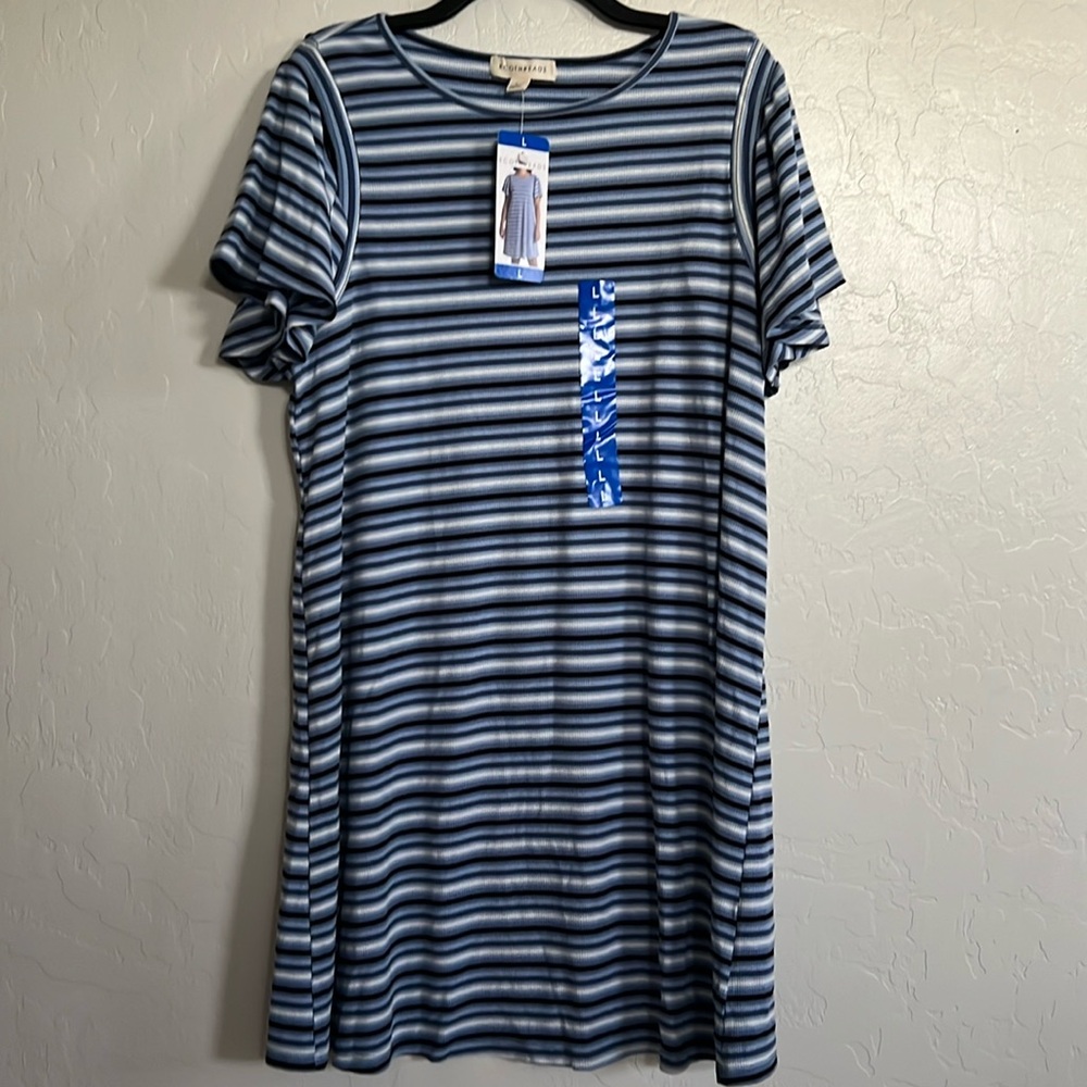 New Ecothreads Women’s Flutter Dress
